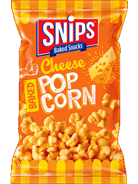 A bag of Snips Popcorn - Cheese